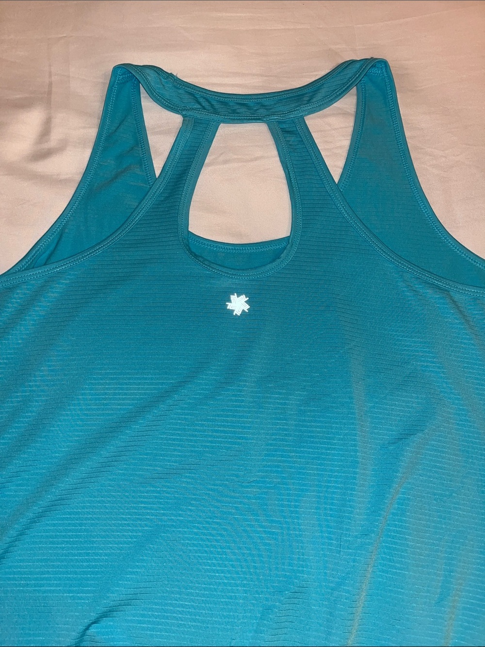 Tek Gear Women’s drytek Teal Tank Top sz L - Picture 4 of 5